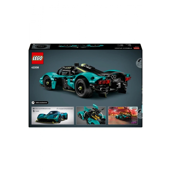 ® Technic Aston Martin Valkyrie 42208 - 9+ Çocuklar için Yaratıcı Oyuncak Araba Yapım Seti (707 P)