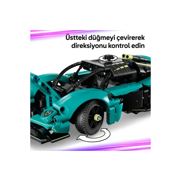 ® Technic Aston Martin Valkyrie 42208 - 9+ Çocuklar için Yaratıcı Oyuncak Araba Yapım Seti (707 P)