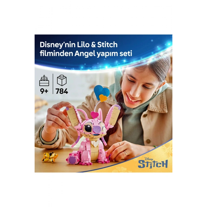 ® ǀ Disney Angel 43257 -9+ Çocuklar için Lilo ve Stiç Karakterli Oyuncak Yapım Seti (784)