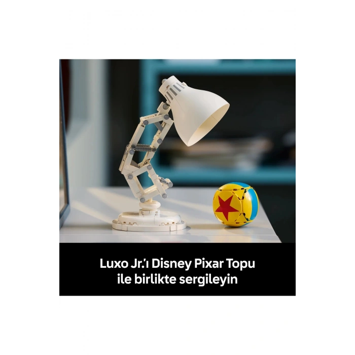 ® Ideas | Disney Pixar Luxo Jr. 21357 - Yetişkinler için Koleksiyonluk Model Yapım Seti (613P)