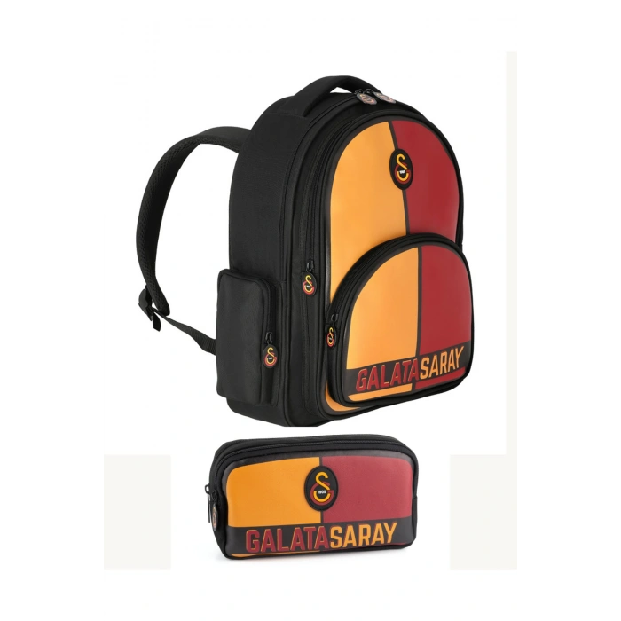 Official Lisanslı Parçalı Suni Deri Sırt Çantası ve Kalem Kutusu Set 2552set2