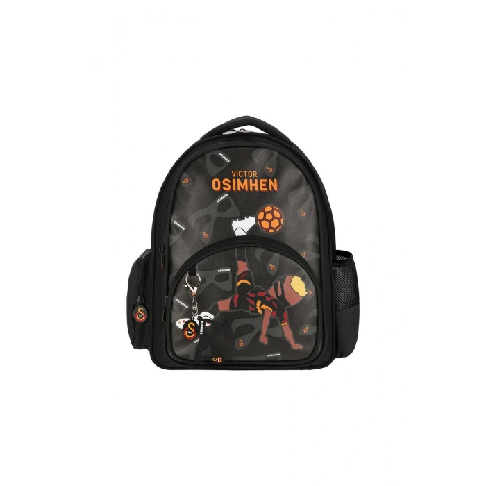 Lisanslı Victor OsmHen Parçalı Suni Deri Okul Sırt Çanta Seti 4 Lü Çanta Seti