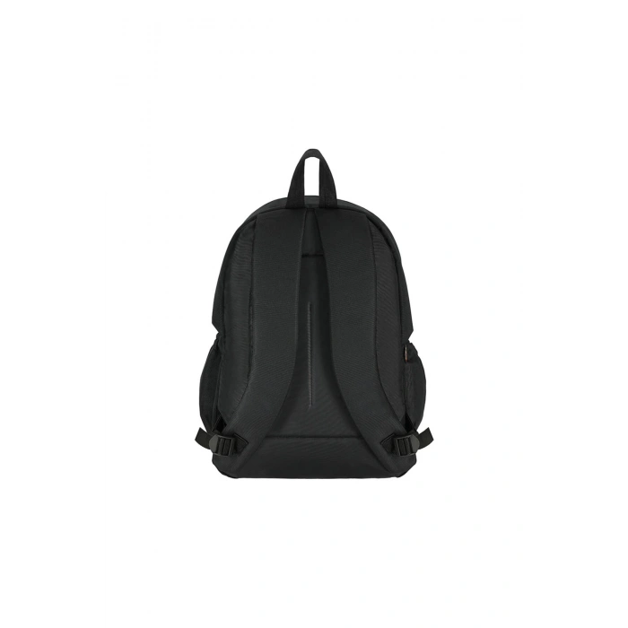 Logo Detaylı Siyah Sırt Çantası 25537