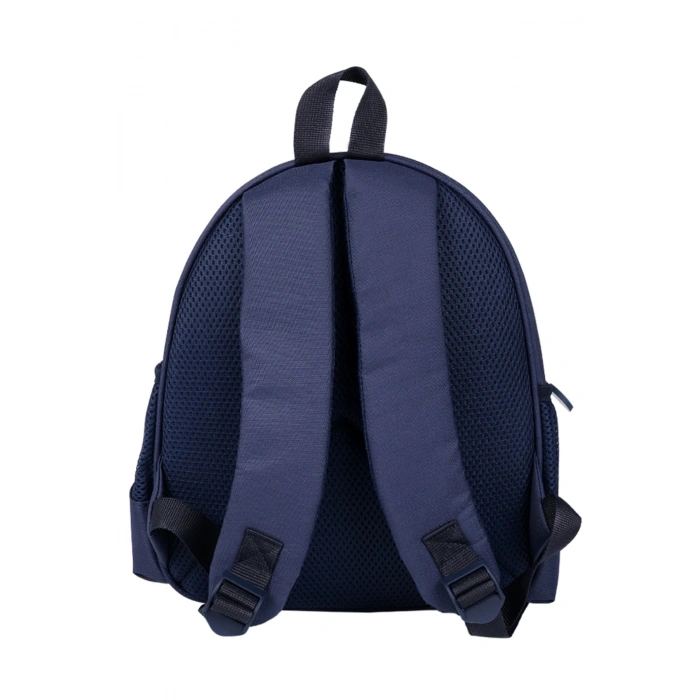 Lisanslı Sarı Lacivert Orijinal Suni Deri Anaokulu Çantası