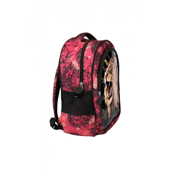 24548 Kükreyen Aslan Okul Çantası