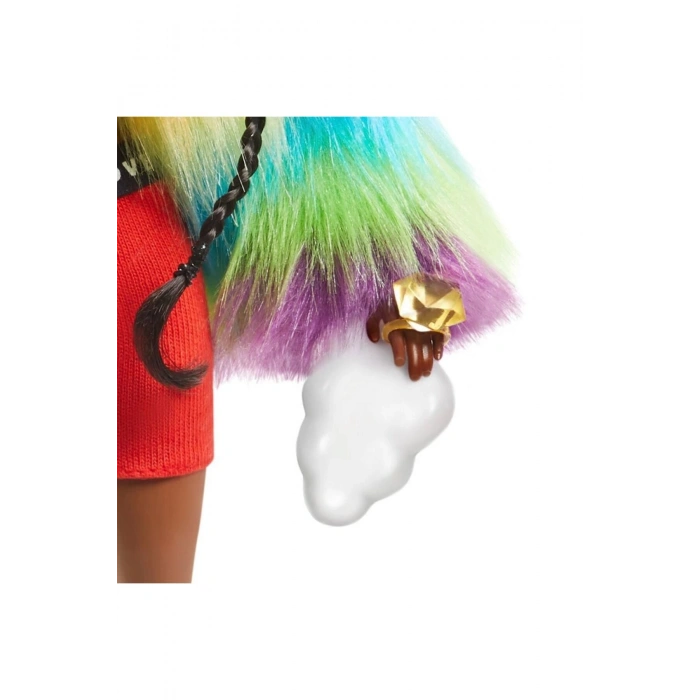 GVR04 Barbie Extra - Renkli Ceketli Bebek 1 - 30 Kasım Erkol Özel Kampanya Fiyatı