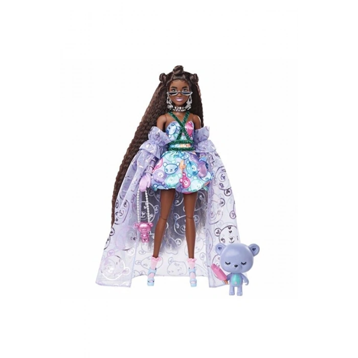 Extra Fancy Mor Kostümlü Bebek HHN13