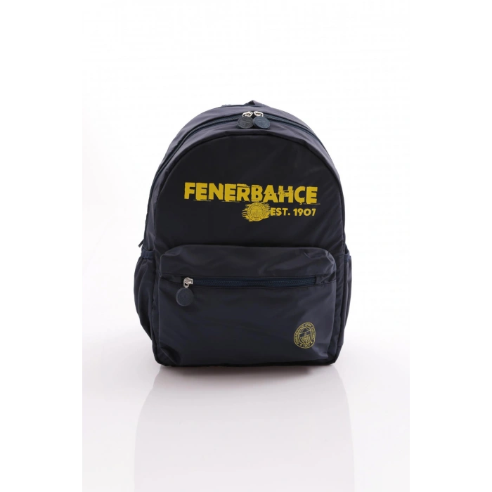 Lisanslı Ön Cep Detaylı EST.1907 Lacivert Orijinal Sırt Çantası