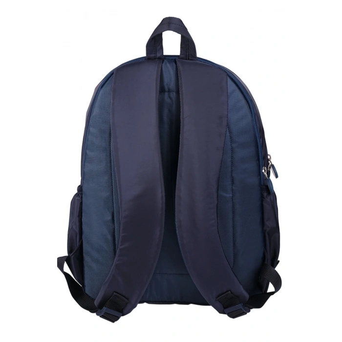 Lisanslı DARK BLUE Sırt Çantası Çift Bölmeli Okul Çantası 24705