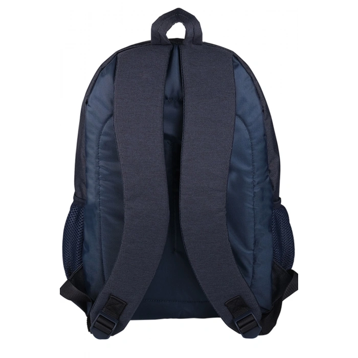 Lisanslı Kordon Detaylı Sırt Çantası Çift Bölmeli Okul Çantası 24708