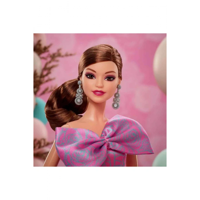 Doğum Günü Bebeği HJX01 - Fiyonk Elbiseli Barbie Jbj08