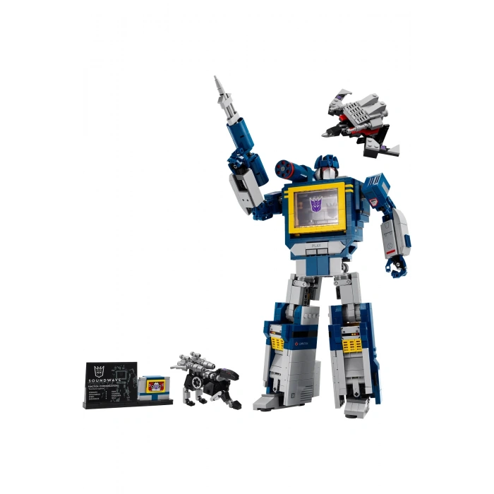 LEGO10358 Icons Transformers: Soundwave