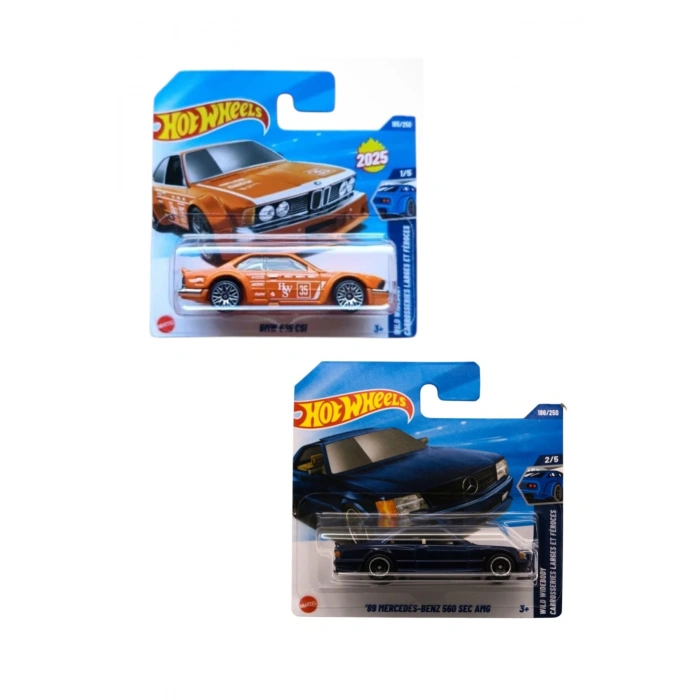 89 Mercedes-Benz 560 SEC AMG - BMW 635 CSi (2li Set)