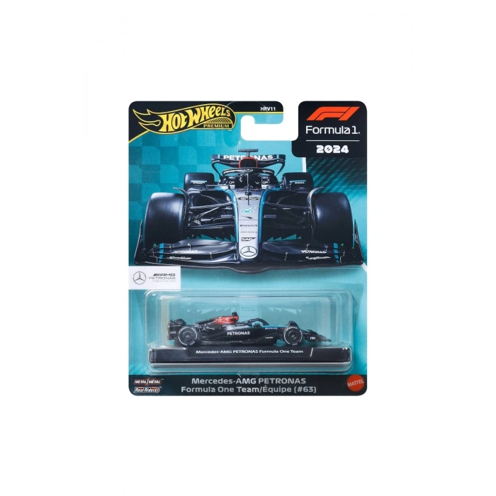 Premium Formula 1 2024 Mercedes-AMG Petronas #63 1:64 Diecast Model