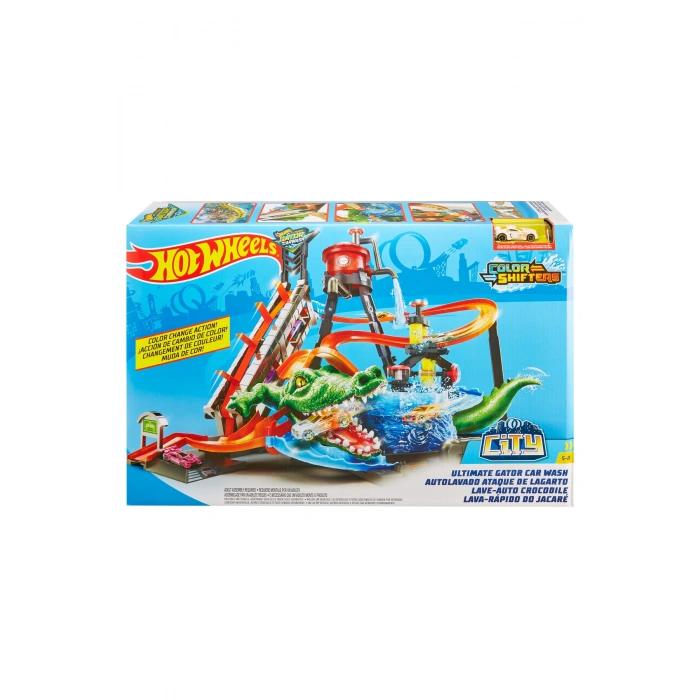 Color Shifters Ultimate Gator Car Wash Playset