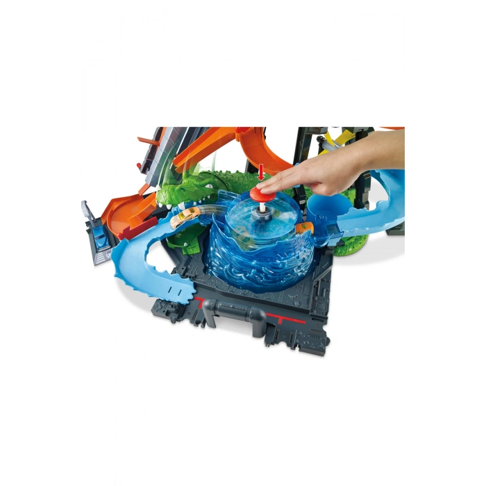 Color Shifters Ultimate Gator Car Wash Playset