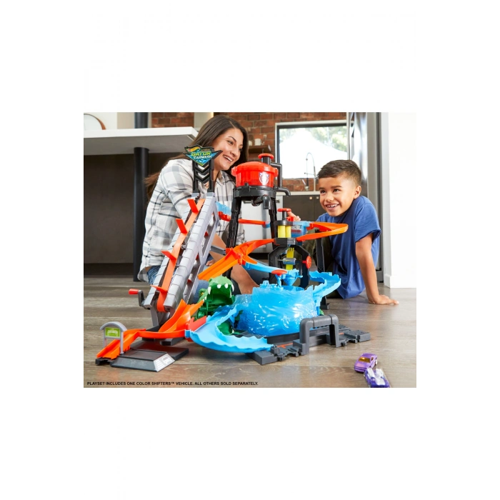 Color Shifters Ultimate Gator Car Wash Playset