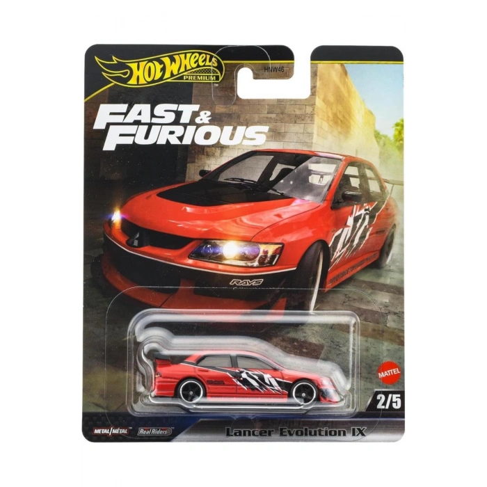 Fast-Furious Premium Araba MITSUBISHI LANCER EVOLUTION IX HNW46 - JBM02