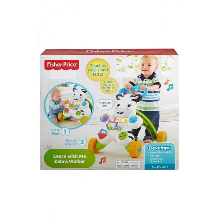 Melodili Zebra Yürüteç / 6 -36 Ay / Eğitici Oyuncak