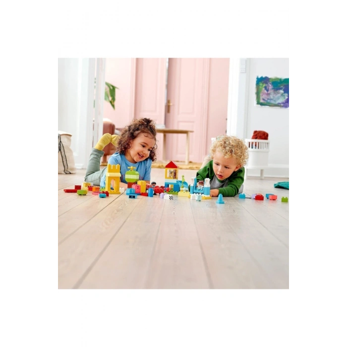 Duplo Classic 85 Parçalık Yapım Parçaları Lüks Yapım Kutusu (10914) - Çocuk Oyuncak Yapım Seti