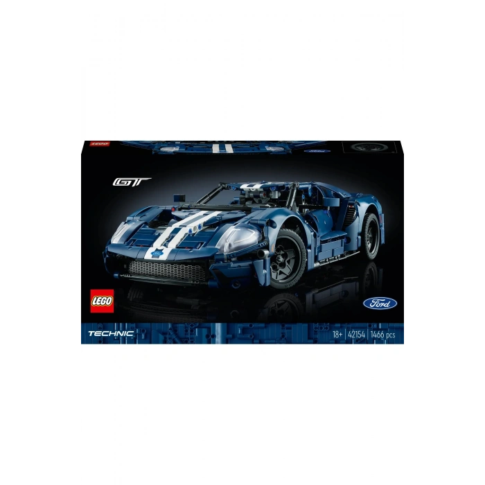 ® Technic 2022 Ford GT 42154 - Yetişkinler için Yaratıcı Model Yapım Seti (1466P)