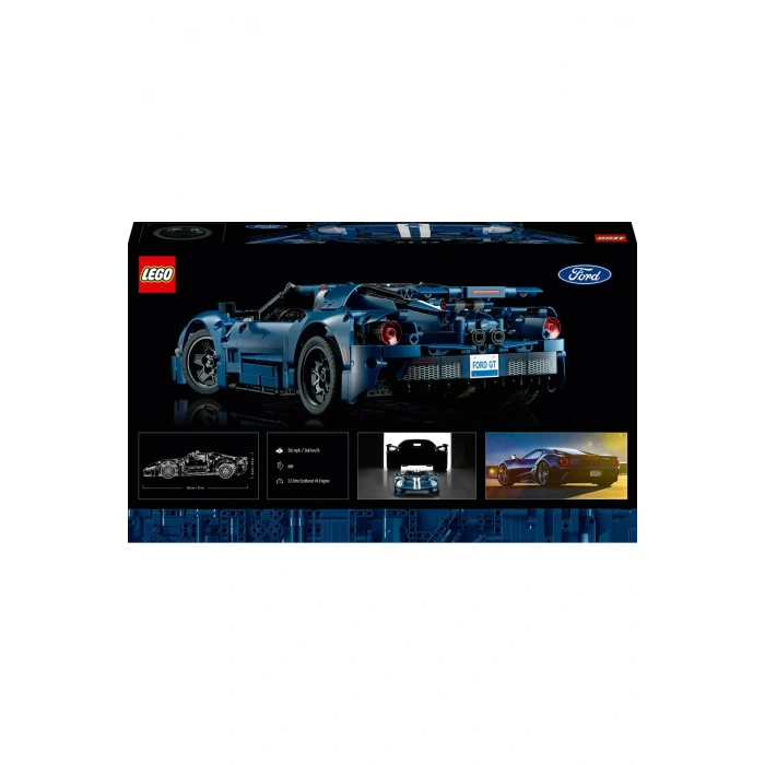 ® Technic 2022 Ford GT 42154 - Yetişkinler için Yaratıcı Model Yapım Seti (1466P)