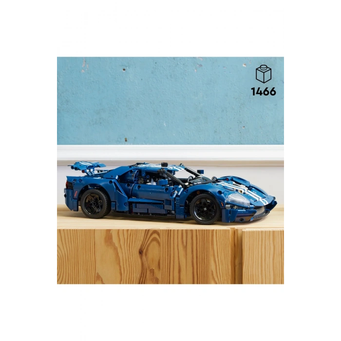 ® Technic 2022 Ford GT 42154 - Yetişkinler için Yaratıcı Model Yapım Seti (1466P)