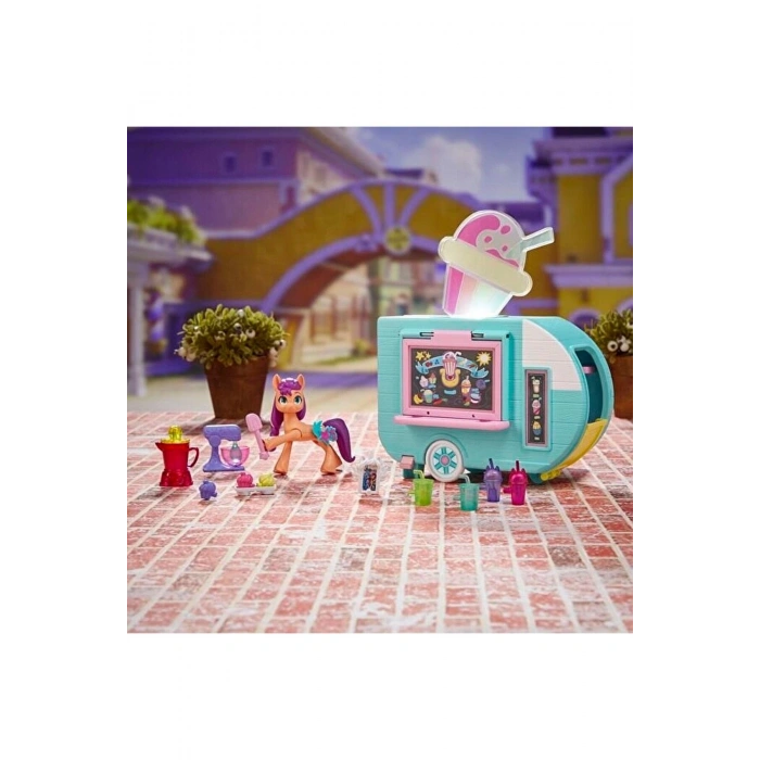 My Little Pony Sunny Starscout Smoothie Arabası F6339 Lisanslı Ürün