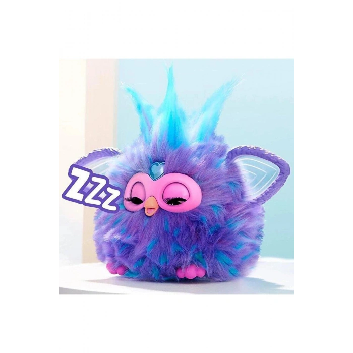 Furby Mor Interaktif Peluş F6744