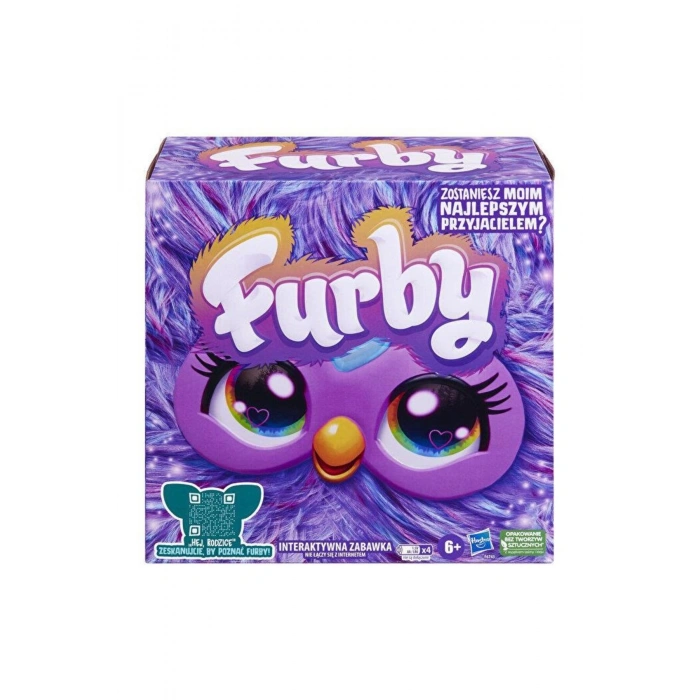 Furby Mor Interaktif Peluş F6744