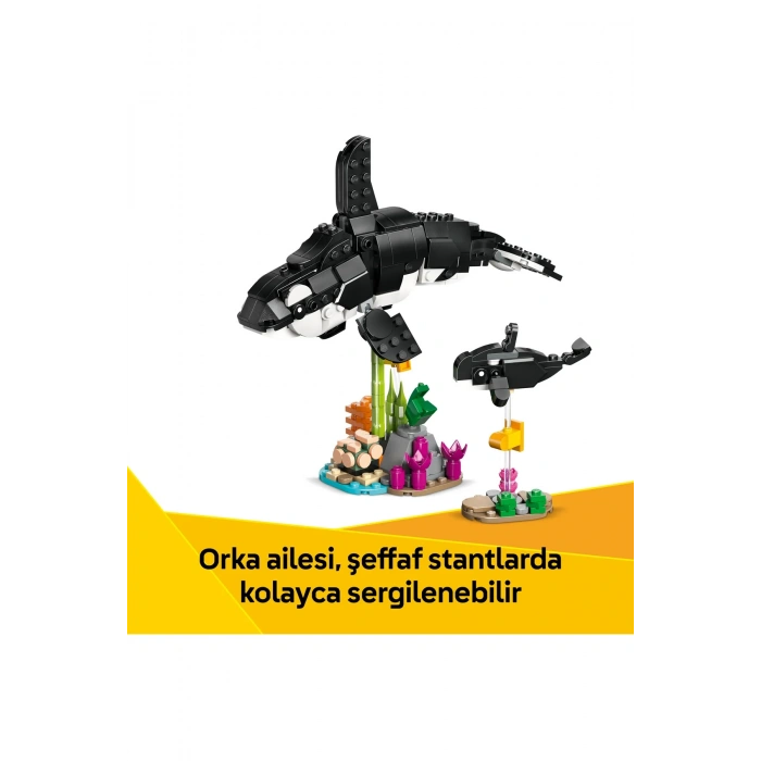 ® Creator 3’ü 1 Arada Vahşi Hayvanlar: Panda Ailesi 31165 - 8+ Yaratıcı Oyuncak Yapım Seti (626P)