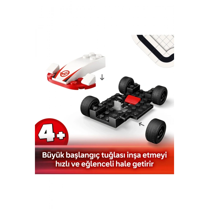 ® City F1® Williams Racing ve Haas F1® Yarış Arabaları 60464 - 4+ Oyuncak Yapım Seti (92Parça)