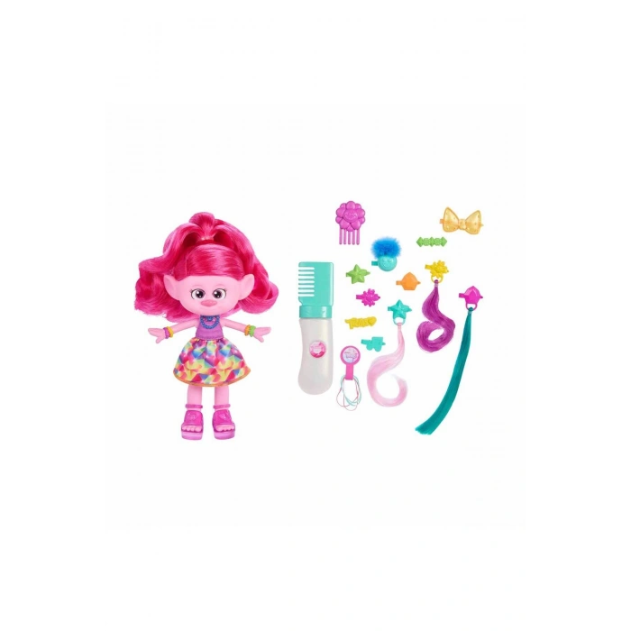 Trolls Band Together Hair-Tastic Queen Poppy HNF25