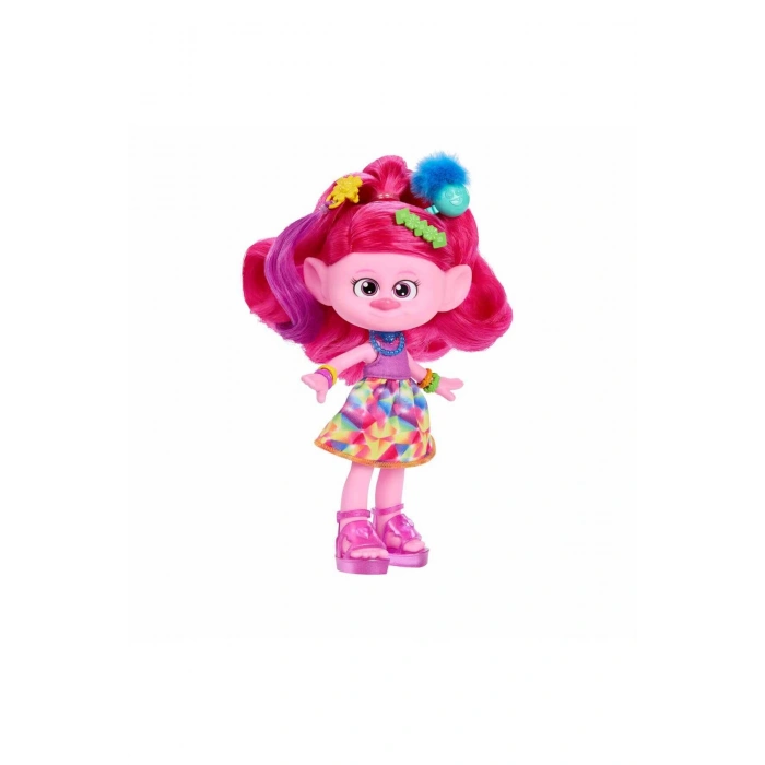 Trolls Band Together Hair-Tastic Queen Poppy HNF25