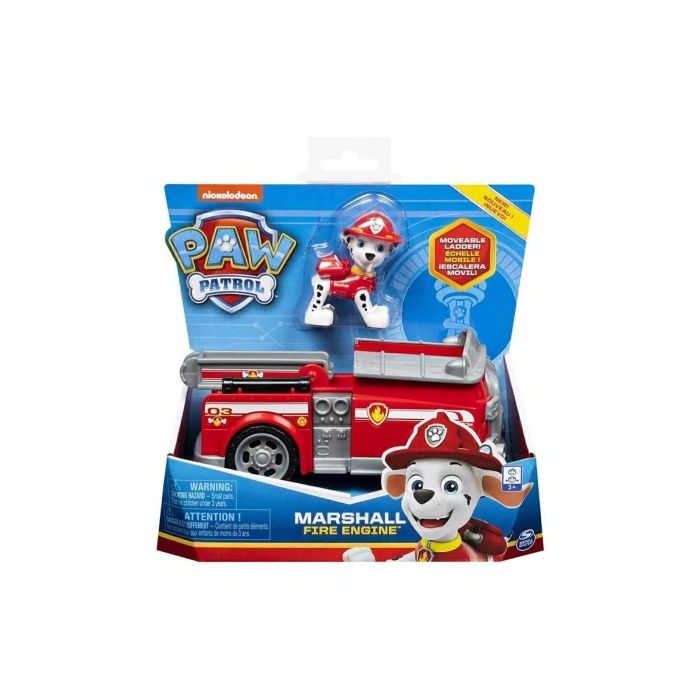 Paw Patrol Görev Aracı ve Kahraman Seti - Marshall