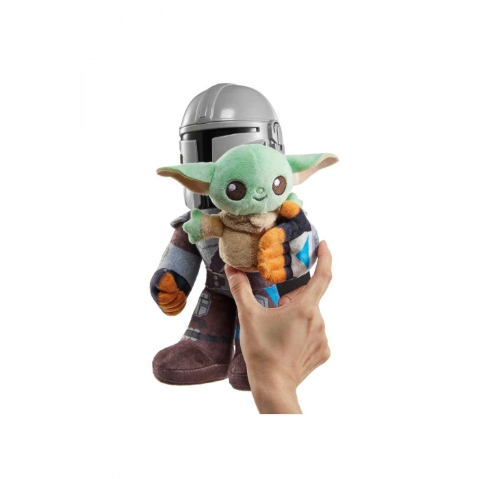 Clan Of Two: Mandalorian & Grogu Feature Plush