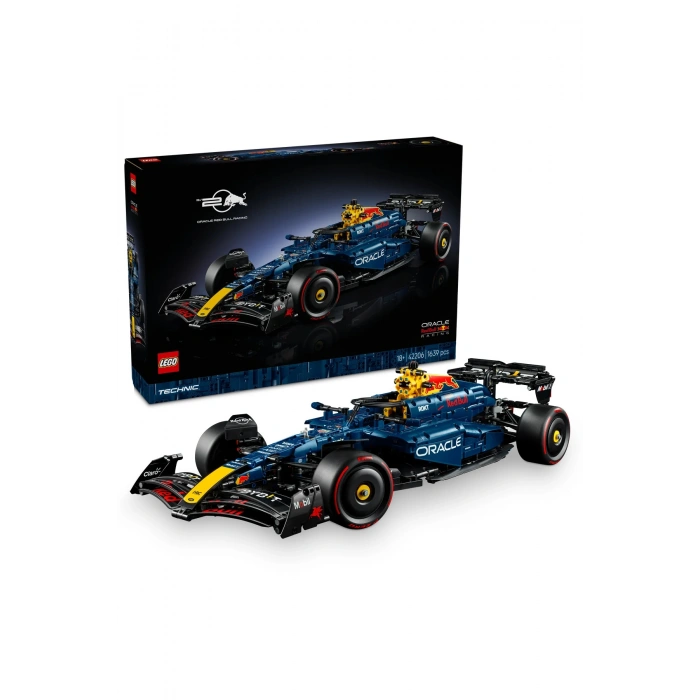 ® Technic Oracle Red Bull Racing RB20 F1 Araba 42206 - 18+ Yarış Arabası Modeli Yapım Seti (1639P)