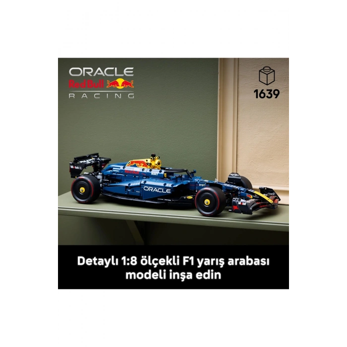 ® Technic Oracle Red Bull Racing RB20 F1 Araba 42206 - 18+ Yarış Arabası Modeli Yapım Seti (1639P)