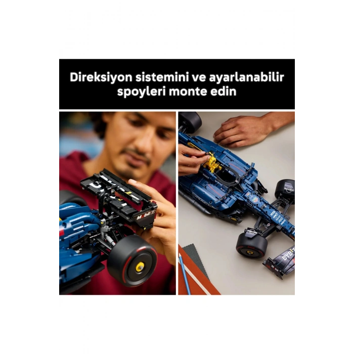 ® Technic Oracle Red Bull Racing RB20 F1 Araba 42206 - 18+ Yarış Arabası Modeli Yapım Seti (1639P)