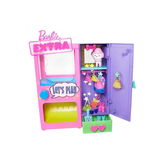 Barbie Extra Kıyafet Otomatı Oyun Seti Hfg75