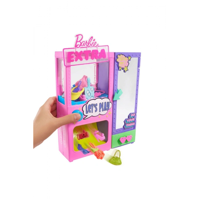 Barbie Extra Kıyafet Otomatı Oyun Seti Hfg75