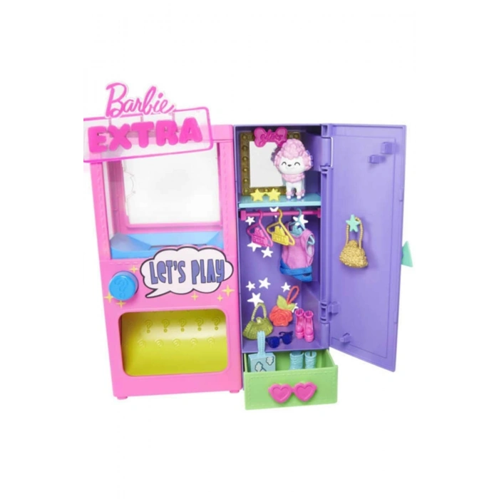 Barbie Extra Kıyafet Otomatı Oyun Seti Hfg75