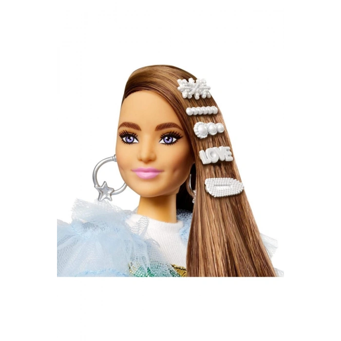 Barbie Extra Renkli Elbiseli Bebek Ve Hayvan Arkadaşı Timsah No:9 - Grn27-gyj78