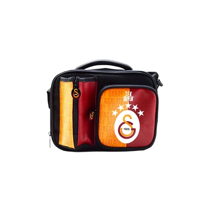 Beş Yıldız Lisanslı Çok Bölmeli Fermuarlı Okul Sırt Çantası Set Çanta Kalemlik Beslenme ve Suluk