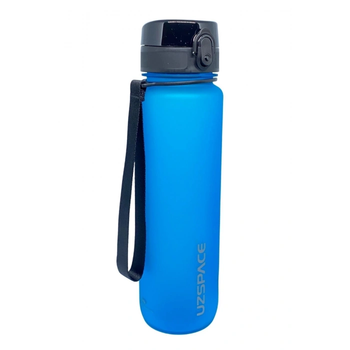 Mavi 1000 ml Yeni Koleksiyon Serisi Soft Touch Tritan Su Matarası 1 L Plastik