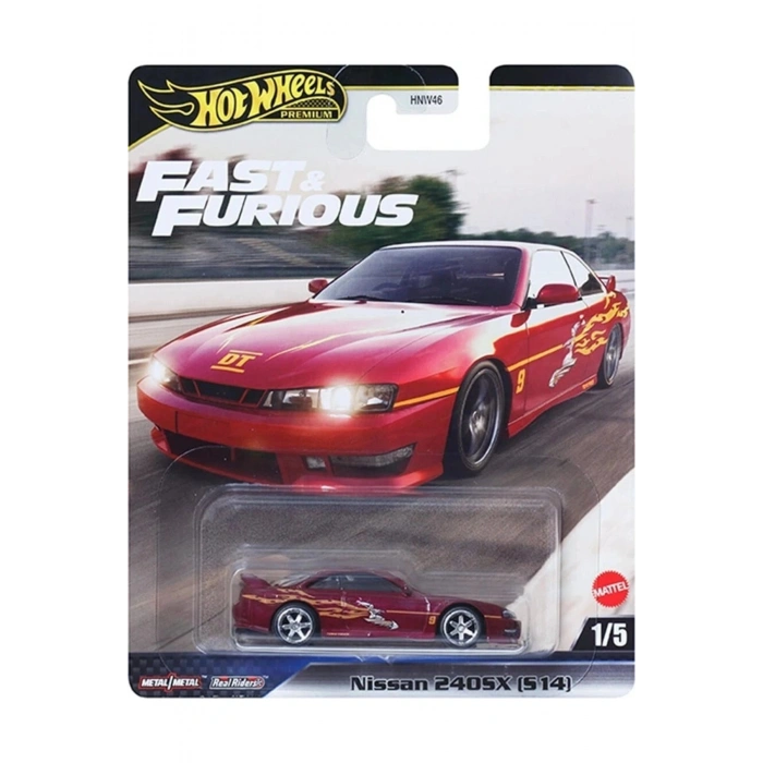 Premium Fast & Furious 5’li Set – Nissan 240SX, Lamborghini LM002, GR Supra 1:64