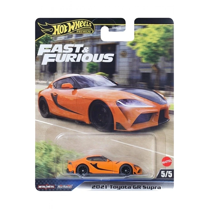 Premium Fast & Furious 5’li Set – Nissan 240SX, Lamborghini LM002, GR Supra 1:64