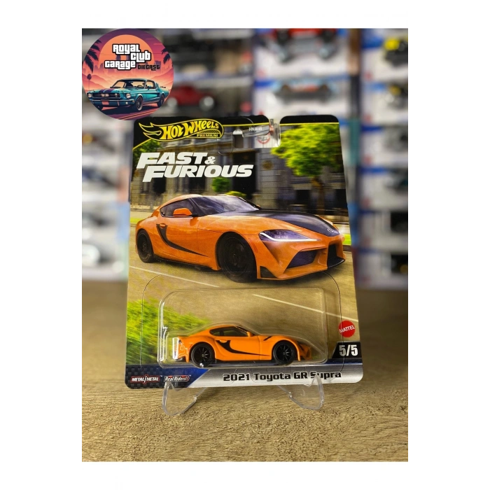 2021 TOYOTA GR SUPRA - FAST AND FURIOUS - PREMIUM - (1/64) TURUNCU