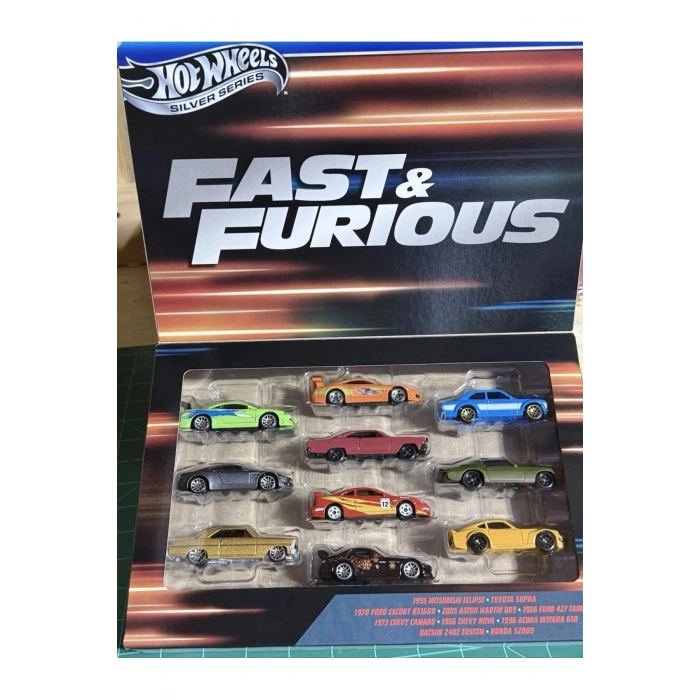 Fast and Furious 10Lu Set 2025 Oyuncak Arabalar