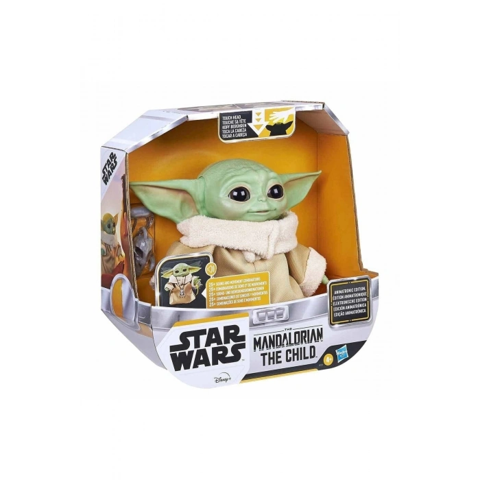 Star Wars Orijinal Lisanslı Sesli Baby Yoda Hareket Eder Star Wars The Child Animatronic Edition